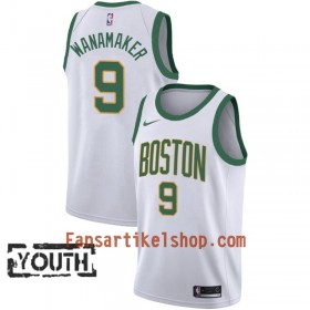 Boston Celtics Trikot Bradley Wanamaker 9 2018-19 Nike City Edition Weiß Swingman - Kinder